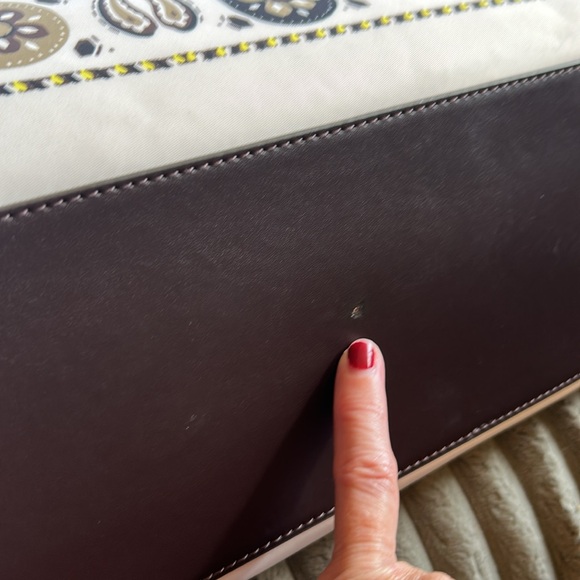 Tory Burch Nylon Large Ivory Pisces Dream Ella Printed Tote Patterned Tote 👜 - Picture 11 of 17